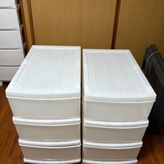 ６段タンス収納【3段✖️3段にもなります】の画像