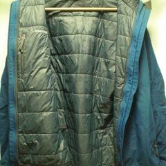 【ジャケット⑥】モンベル　1102432　3in1 フォールライン パーカー オリエントブルーの画像
