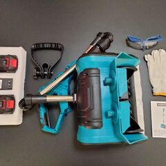 新品未使用(開封、確認のみ）除雪機 電動除雪機 家庭用 除雪器具 21v電池互換・4.0Ahバッテリー2個 【 2025最新強化版 ・強力除雪・除雪方向を360度左右調整可能】 除雪スコップ 手持ち式 コードレス折畳み雪掻き 安全スイッチ 残電量表示 電動投射距離8m 除雪幅30cm 除雪高20cm 操作簡単 除雪機 電動はあらゆるタイプの道路に 自宅 中庭地域 社会サービス 工場道路 学校の遊び場 (バッテリー 2個)の画像