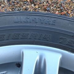 軽自動車用  アルミ　155/65R14の画像