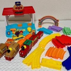 アンパンマン　電車・レール　おもちゃの画像