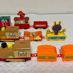 アンパンマン　電車・レール　おもちゃの画像