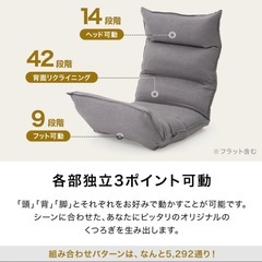 LOWYA（ロウヤ） 1億円座椅子の画像