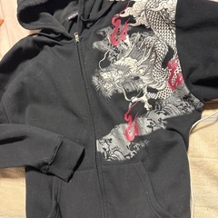 ジップパーカー★和柄★3Lの画像