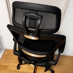 【美品半額】先着順　チェア　椅子　オフィスチェア　ブラックの画像