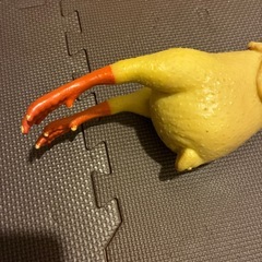 ニワトリみたいなおもちゃ差し上げます。。の画像