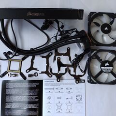 水冷CPUクーラー Corsair H100i RGB Platinumの画像