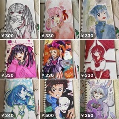 イラスト売ります（ガソリン代等あると思うので全て100円）の画像