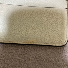 美品　コーチ　お財布ポシェット　　レザーの画像