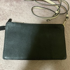 美品　コーチ　お財布ポシェット　　レザーの画像