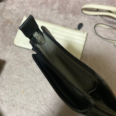 美品　コーチ　お財布ポシェット　　レザーの画像