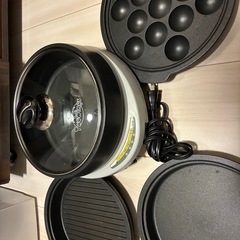 【動作確認済】電気鍋、たこ焼き器、グリルプレートの画像