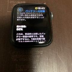 稼働中Apple watch  初代SE 44ミリの画像