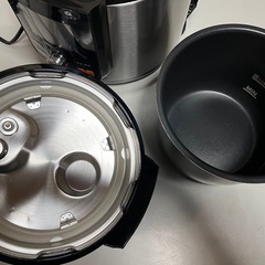 ショップジャパン クッキングプロV2(3.2)  電気圧力鍋　調理鍋　炊飯　CV32SA-01  容量3.2L 恐らく未使用 稼働確認済 中古美品 ④の画像