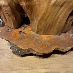 一枚板の衝立の画像