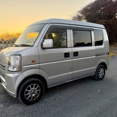 スズキ エブリイ ターボ　シルバー バン 4ドア　81,687kmの画像