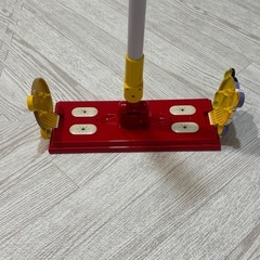 アンパンマン　おしゃべりおそうじワイパー　クイックルワイパーの画像