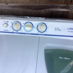 日立 二槽式 洗濯機 5.5kg PS-55AS2 管7251212IK (ベストバイ 静岡県袋井市)の画像