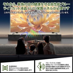 液晶テレビ 保護パネル 65インチ アクリル テレビカバーの画像