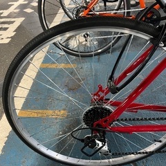 クロスバイク　Shimano製21段変速機　元値60,000の自転車ですの画像