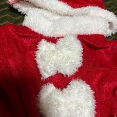 ✨️かわいいサンタコスチューム✨️ 80cm 赤いサンタコスチュームの画像