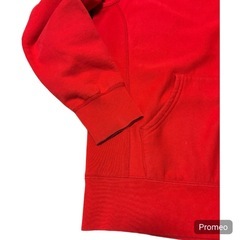 ✨激希少・美品✨Supreme 袖ロゴフーディー レッド カナダ製　ボックスロゴの画像