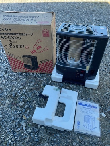 新品未使用、ニッセイ自然通気形開放式石油ストープ NC-S2300 (中古店