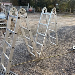 ハシゴ　梯子　業務用　アルミ　ガーデニング　の画像