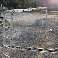 ハシゴ　梯子　業務用　アルミ　ガーデニング　の画像