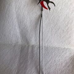 簪 銀かんざし 髪飾り 和装 小物　月に雁 髪飾り かんざし 簪アンティークの画像