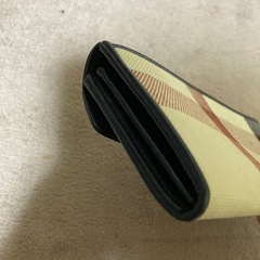 BLUELABEL CRESTBRIDGE 長財布　美品です。の画像