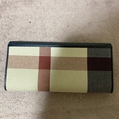 BLUELABEL CRESTBRIDGE 長財布　美品です。の画像