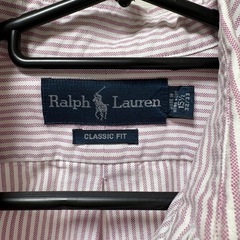 ラルフローレン ストライプ 長袖シャツの画像