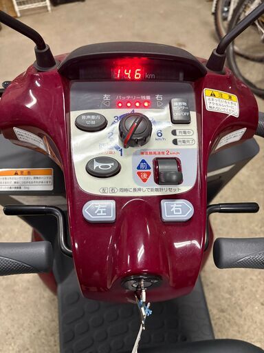 スズキ セニアカー ET4D ごく美品 2024年7月購入 走行14km オンライン