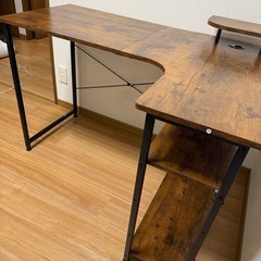 テーブル　パソコンデスク　勉強机の画像