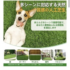 人工芝　　30㎝　穴隠し　新品　防草シートの画像