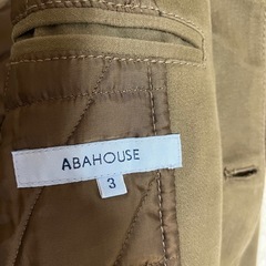 【アバハウス】ブルゾン　襟元　袖口リブ　サイズLの画像