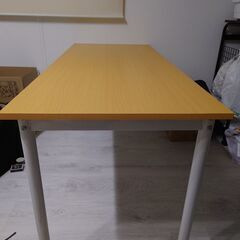 山善　パソコンデスク　幅140cm×奥行き60cm　MFD-1460の画像