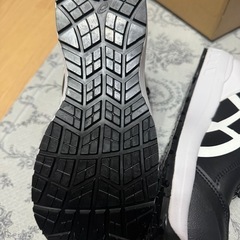 asicsアシックス安全靴 ブラック/ホワイトの画像