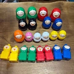 こどもちゃれんじ　いろっちなどのブロックまとめての画像