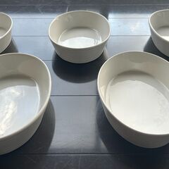 オーバル皿 / オーブンプレート / グラタン皿 /５個セットの画像