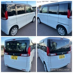 平成26年 スズキ スペーシア 軽自動車 スライドドア 車検付 岐阜 愛知 三重の画像