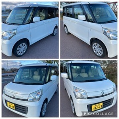 平成26年 スズキ スペーシア 軽自動車 スライドドア 車検付 岐阜 愛知 三重の画像