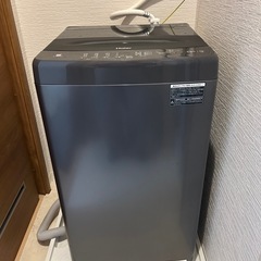 【2025年製】Haier 全自動洗濯機 5.5kg の画像