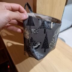 ⚠️0円出品⚠️布バスケット3つ(ハンドメイドの物)(猫柄)の画像