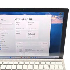タッチパネル バッテリー◎ 12.3 マイクロソフト 2in1 タブレットPC Surface Pro 1724 Core i5-6500U windows11 pro 8GB SSD256GB  カメラあり オフィス (C386)の画像