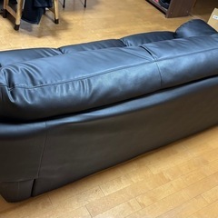ソファ　3人掛け　ニトリ　合皮　Nシールドの画像
