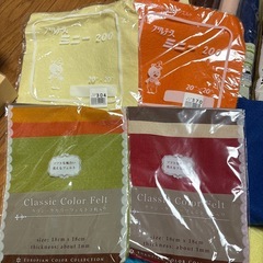 フェルト　綿　手芸セットの画像
