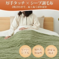 ブランケット シングル 冬用 150X200cm 洗える 抗菌防臭 静電気防止
の画像