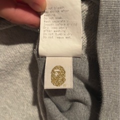 APE  グレー トレーナー Lの画像
